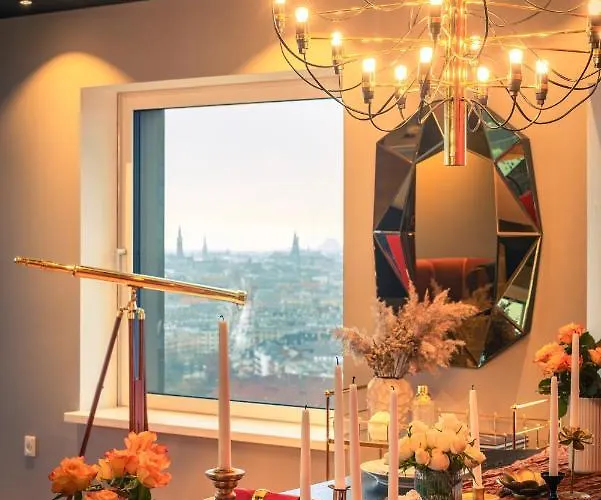 Bohr Apartment Copenhagen - Panoramic Skyline København