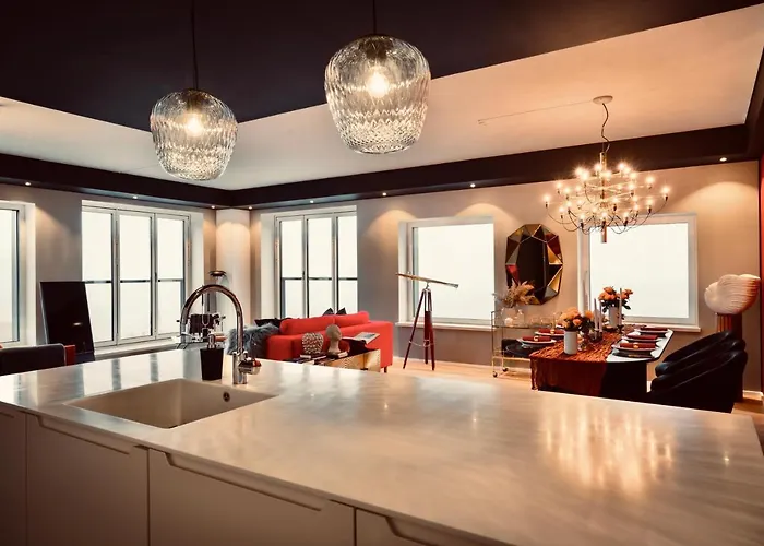 Lejlighed Bohr Apartment Copenhagen - Panoramic Skyline