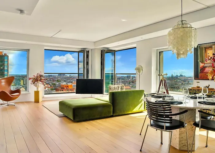 Bohr Apartment Copenhagen - Panoramic Skyline Lejlighed *