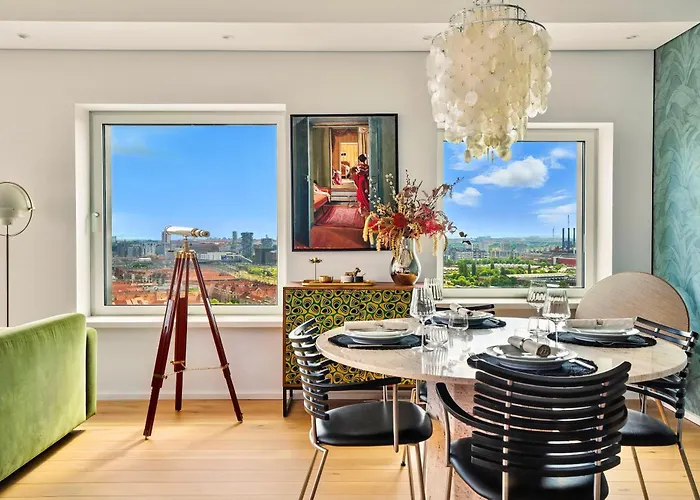 Bohr Apartment Copenhagen - Panoramic Skyline