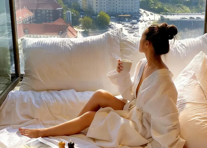 Bohr Apartment Copenhagen - Panoramic Skyline Lejlighed *